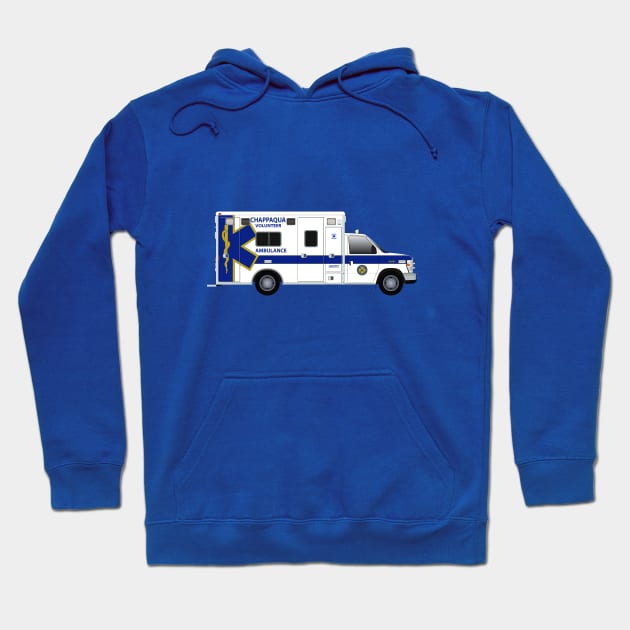 Chappaqua Volunteer Ambulance Hoodie by BassFishin